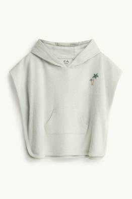 Palme - Baby-Frottee-Badeponcho