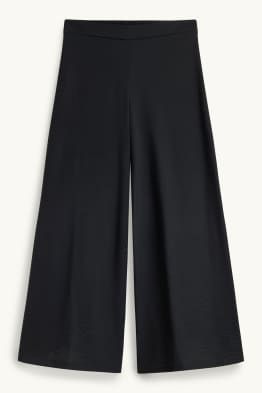 Pantalón de tela - high waist - wide leg