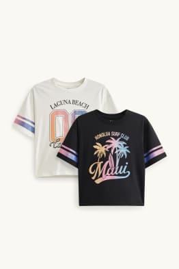 Confezione da 2 - Maui e California - maglia a maniche corte
