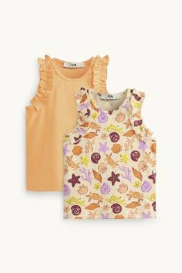 Set van 2 - top - geribd