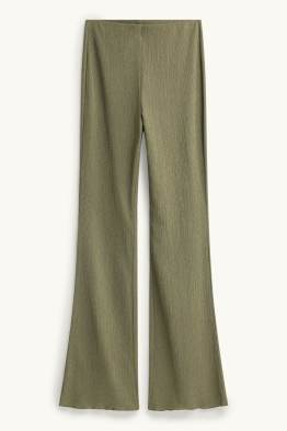 Flared Leggings - strukturiert