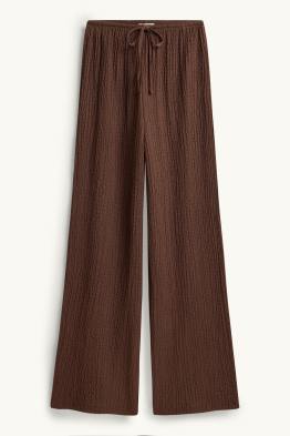 Pantaloni - vita media - loose fit - tramati