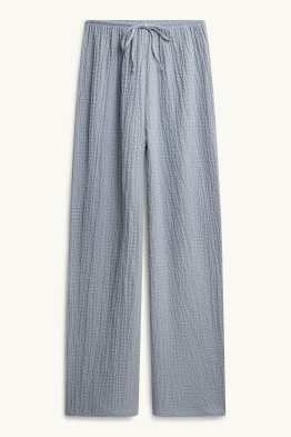 Pantaloni - vita media - loose fit - tramati