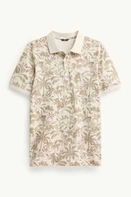 Polo - regular fit - à motif