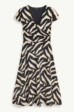 Fit & flare dress - patterned