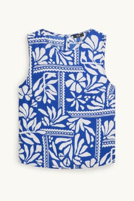 Blusentop - gemustert