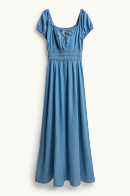 Rochie tip Empire - aspect de jeans