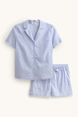 Pijama scurtă - cu buline