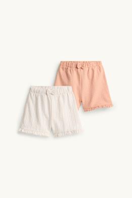 Multipack 2 perechi - pantaloni scurți bebeluși