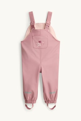 Appel - babyregenbroek - waterdicht
