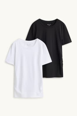 Set van 2 - zwangerschaps-T-shirt