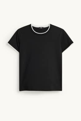 Samarreta de màniga curta - regular fit - estil 2 en 1