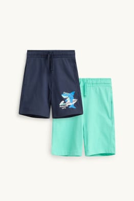 Pack de 2 - tiburón - shorts