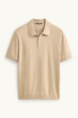 Strick-Poloshirt - Regular Fit