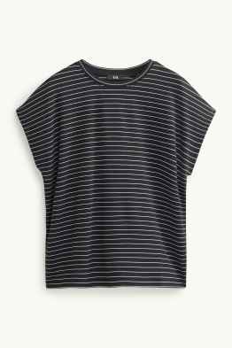Tričko - regular fit - pruhované
