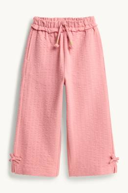 Pantalon - met structuur