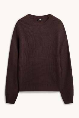 Maglione - tessuto tramato