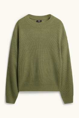 Pullover - gerippt