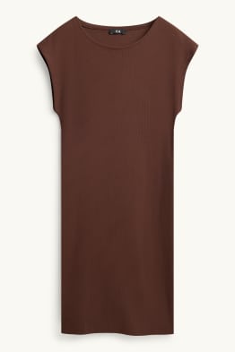 Robe Bodycon - finement côtelée