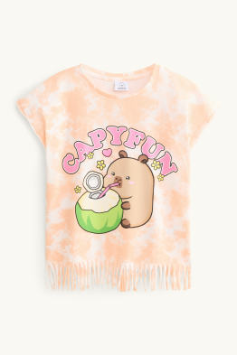 CapyFun - Kurzarmshirt - gemustert