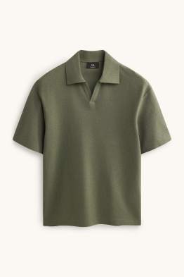 Strick-Poloshirt - Relaxed Fit