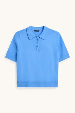Knitted polo shirt - regular fit
