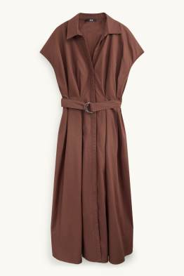 Dress with belt - straight fit