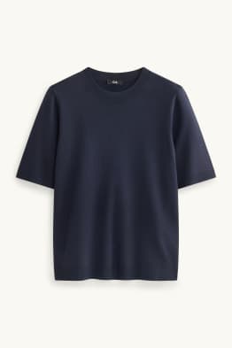 Strickpullover - kurzarm