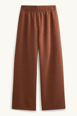 Pantaloni sportivi - a coste