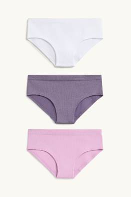 Multipack 3er - Slip - gerippt