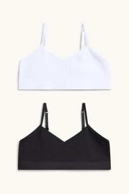 Paquet de 2 - bustier - embuatat - seamless