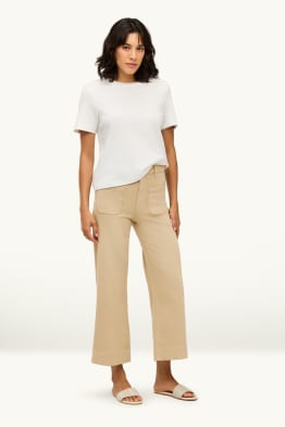 Wide leg jeans - mid waist