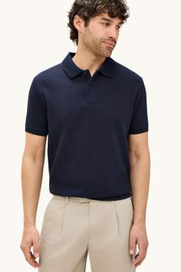 Poloshirt - Regular Fit - strukturiert