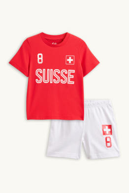 Schweiz - Shorty Pyjama - 2 teilig