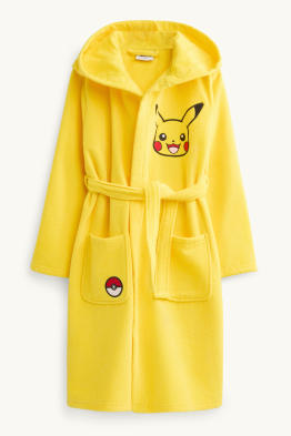 Pokémon - Pikachu - badjas van frotté, met capuchon