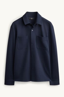 Shirt jacket - relaxed fit - kent collar