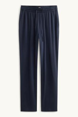 Stoffhose - Mid Waist - Tapered Fit