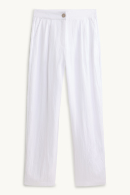 Pantalon - high waist - balloon leg