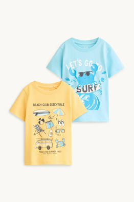 Multipack 2er - Strand - Kurzarmshirt