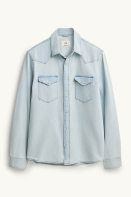 Spijkerblouse - regular fit - kent