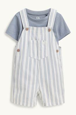 Palm - baby outfit - 2 piece - striped