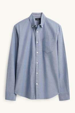 Chemise - regular fit - col button-down