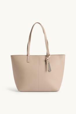 Geantă shopper mare - imitație de piele