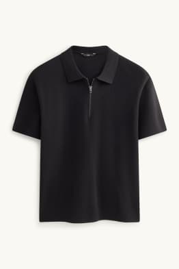 Strick-Poloshirt - Regular Fit