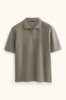 Strick-Poloshirt - Regular Fit
