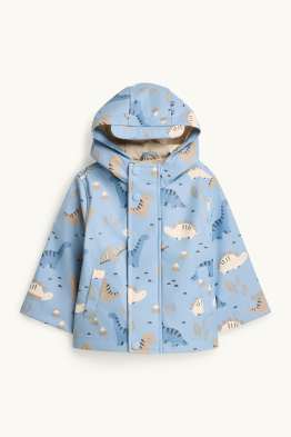 Dino - veste de pluie à capuche pour bébé - imperméable