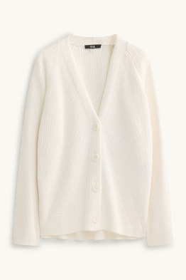 Cardigan - ribbed