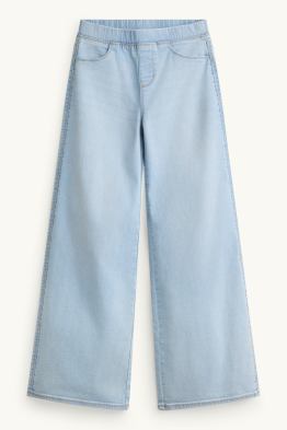 Wide leg jeggings