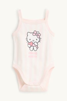 Hello Kitty - Baby-Body - gestreift