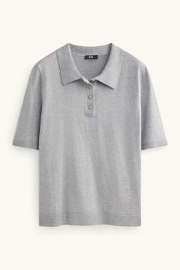 Strick-Poloshirt - Regular Fit